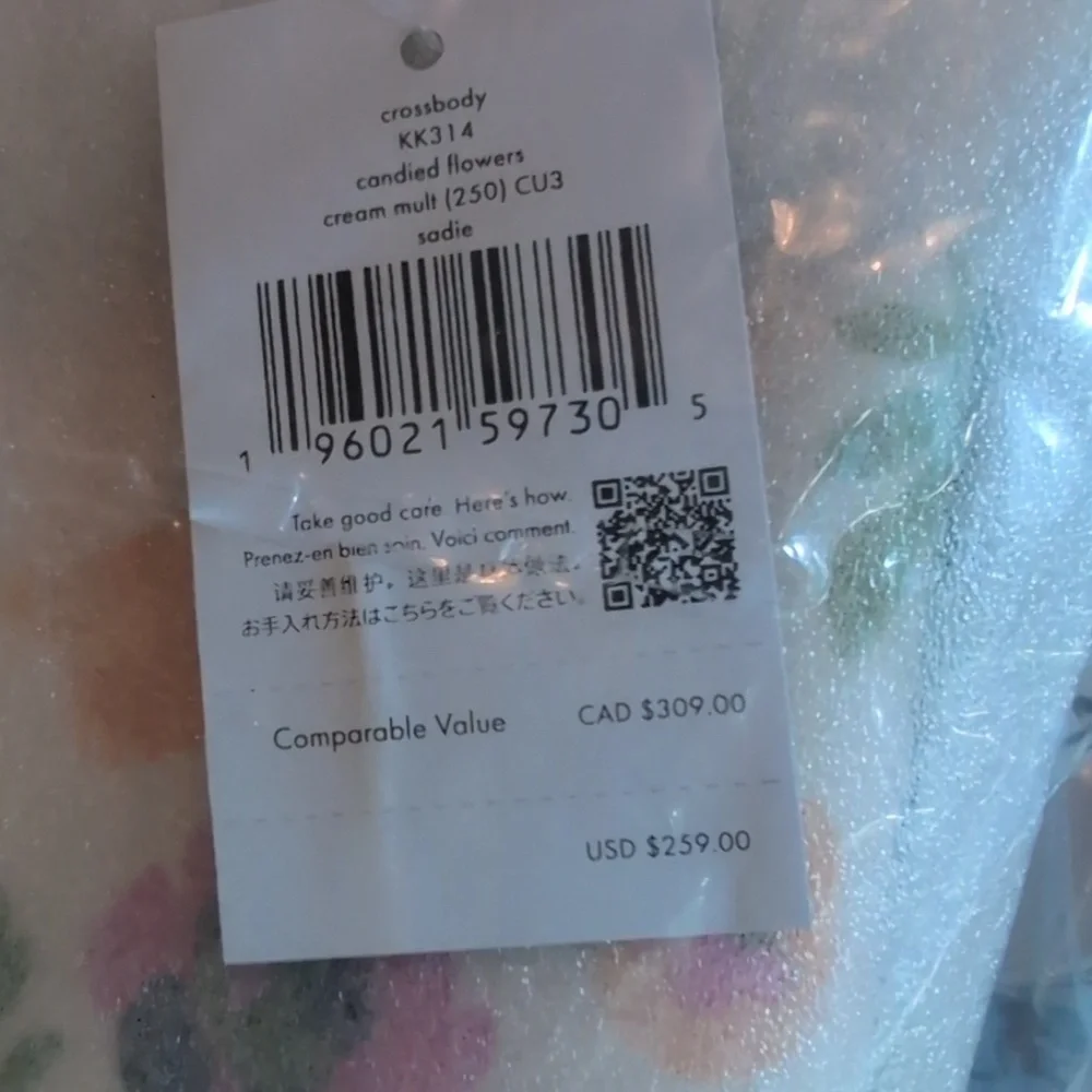 🎉Host Pick🎉🪻KATE SPADE SADIE Printed Small Crossbody 🪻 - Picture 9 of 9